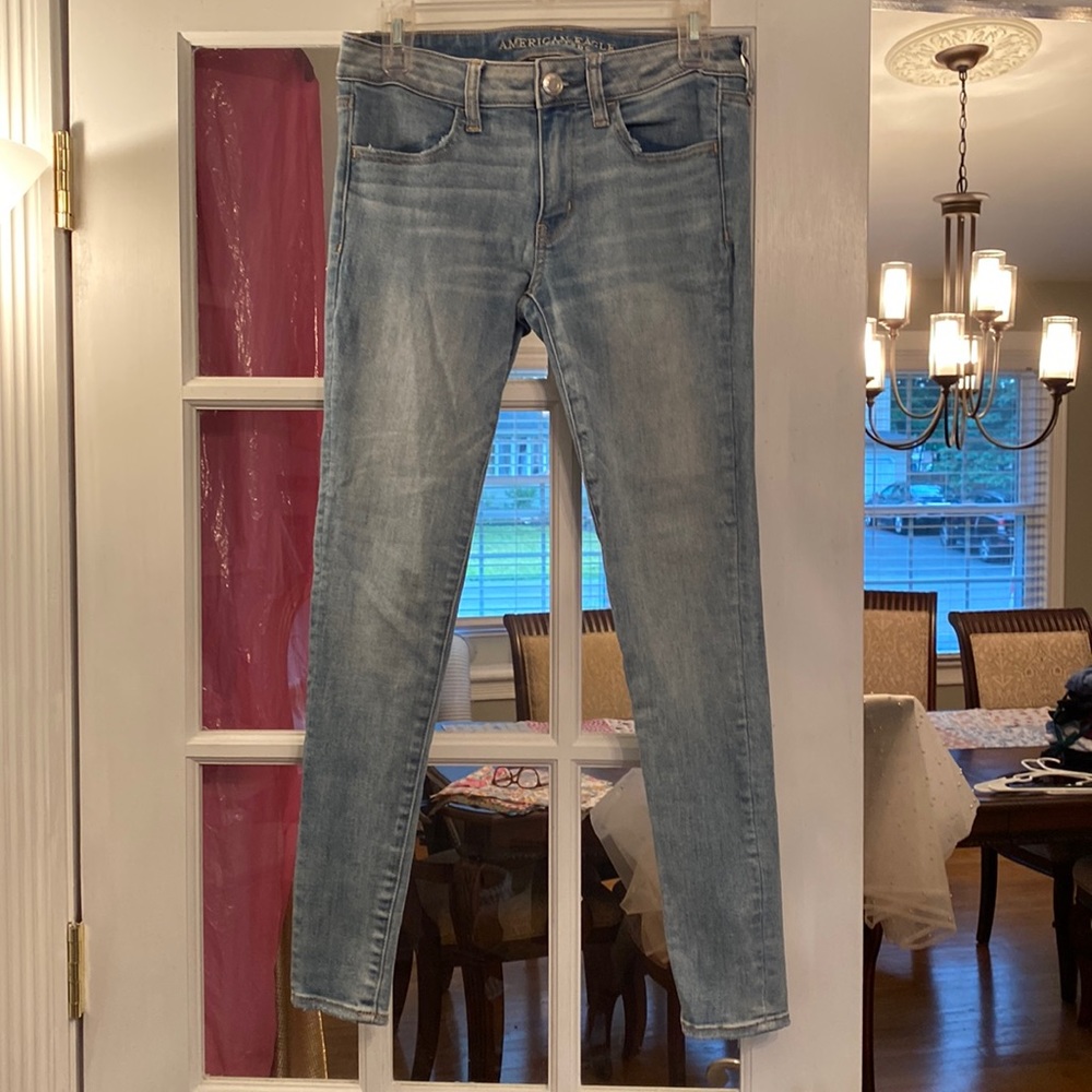 American eagle super stretch jeans